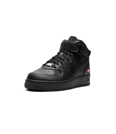 Кроссовки Nike Air Force 1 Mid Supreme Mini Box Logo Black - 214