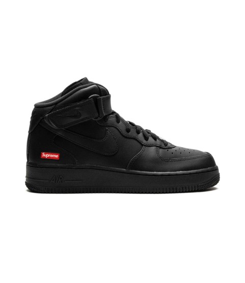 Кроссовки Nike Air Force 1 Mid Supreme Mini Box Logo Black - 214