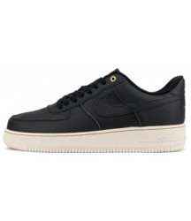 Nike Air Force 1 Low Black White Leather - 22