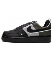 Nike Air Force 1 React Black Grey - 228