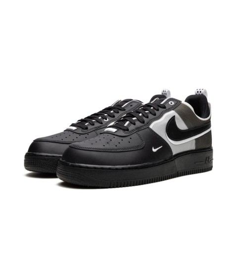 Nike Air Force 1 React Black Grey - 228