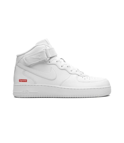 Кроссовки Nike Air Force 1 Mid Supreme Mini Box Logo White - 230