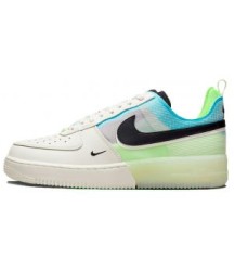 Nike Air Force 1 React White Green Blue - 231