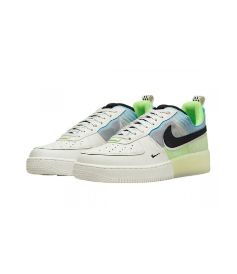 Nike Air Force 1 React White Green Blue - 231