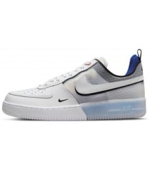 Nike Air Force 1 React White Blue - 232