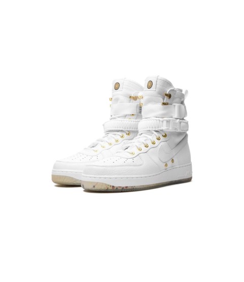 Nike Air Force High SF AF1 White Blanc - 241