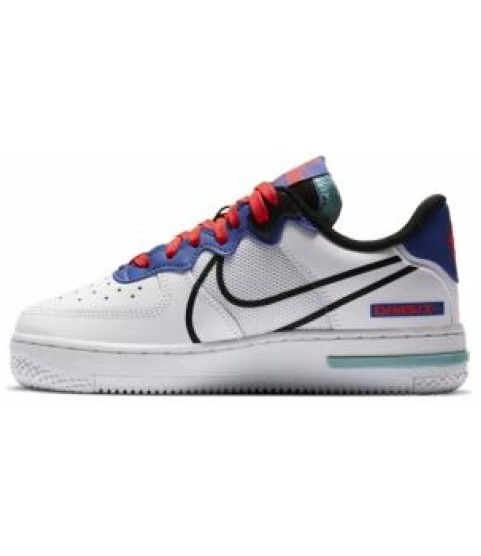 Кроссовки женские Nike Air Force 1 React GS белые - 244