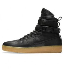 Зимние кроссовки Nike SF AF1 Special Field Air Force 1 Light Brown черные - 245