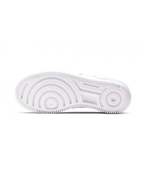 Nike кроссовки женские Air Force 1 Shadow White Pink Blue - 248