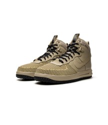 Мужские кроссовки Nike Air Force 1 Duckboot High PRM Tan Black - 255