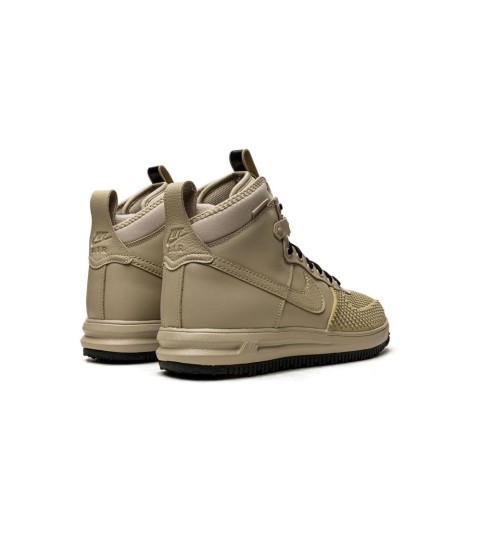 Мужские кроссовки Nike Air Force 1 Duckboot High PRM Tan Black - 255