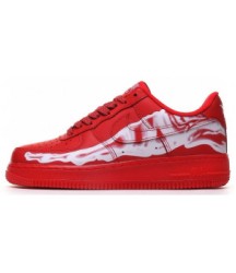 Nike Air Force 1 Low Skeleton Red - 262