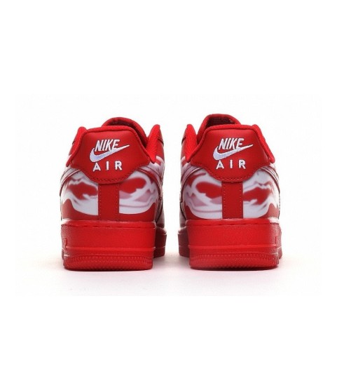Nike Air Force 1 Low Skeleton Red - 262