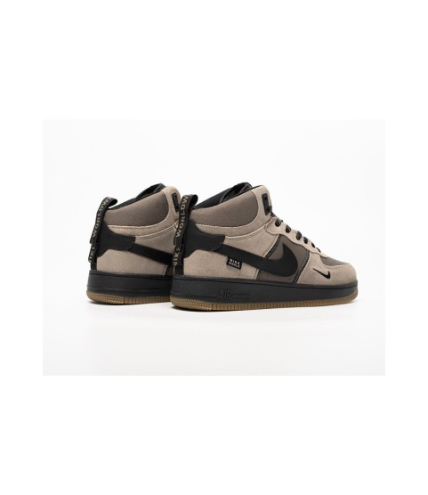 Nike Air Force 1 Mid Beige Black - 267