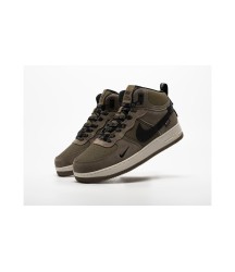 Nike Air Force 1 Mid Brown Green Black - 270