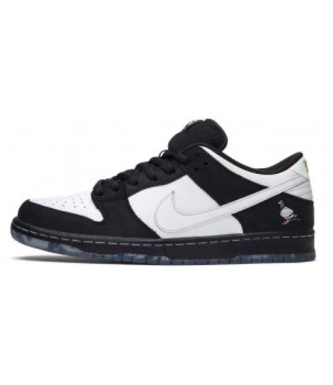 Кроссовки Nike Air Force 1 SB Dunk Low Jeff Staple черно-белые - 272