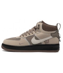 Nike Air Force 1 Mid Beige Brown Black - 273