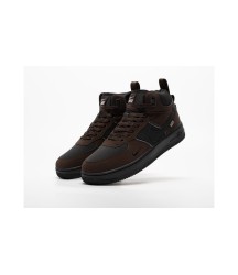 Nike Air Force 1 Mid Dark Brown Black - 274