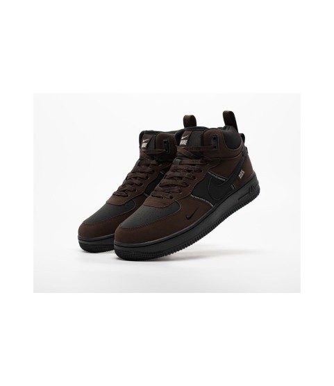 Nike Air Force 1 Mid Dark Brown Black - 274