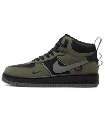 Nike Air Force 1 Mid Dark Green Black - 277