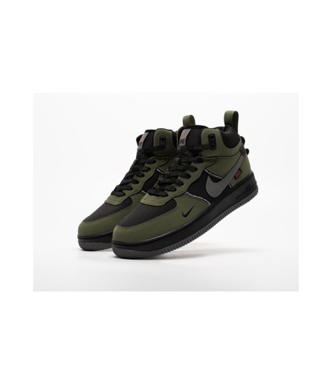 Nike Air Force 1 Mid Dark Green Black - 277