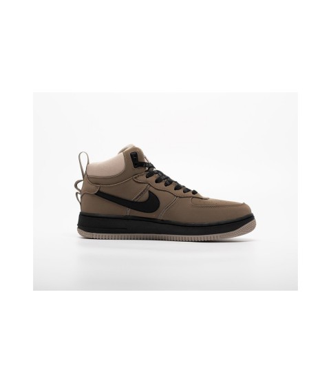 Nike Air Force 1 Mid Light Brown Black - 278
