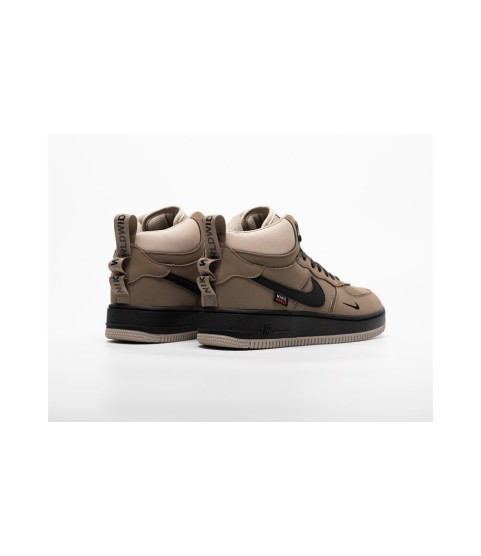 Nike Air Force 1 Mid Light Brown Black - 278
