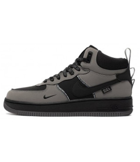 Nike Air Force 1 Mid Black Grey - 279