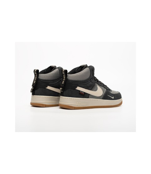 Nike Air Force 1 Mid Grey Cream - 281