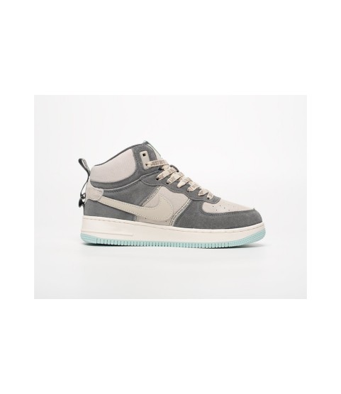 Nike Air Force 1 Mid Grey White Blue - 282