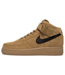 Nike Air Force 1 Mid Tobacco Beige Black - 284