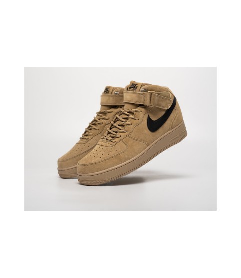 Nike Air Force 1 Mid Tobacco Beige Black - 284