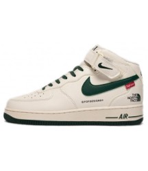 Nike Air Force 1 Mid x Supreme x The North Face White Green - 285