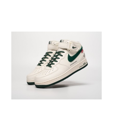 Nike Air Force 1 Mid x Supreme x The North Face White Green - 285