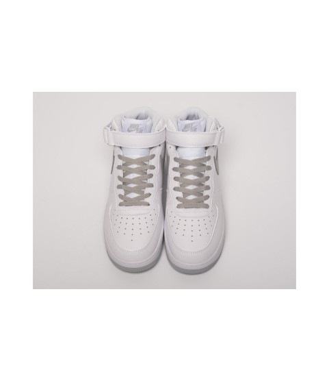 Nike Air Force 1 Mid x Supreme x The North Face White Grey - 286