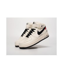 Nike Air Force 1 Mid x Supreme x The North Face White Black - 287