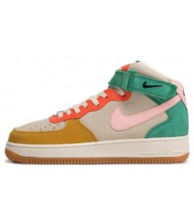 Nike Air Force 1 Mid Vivid Sulfur Rush Orange - 289