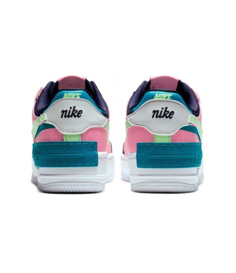 Nike Air Force 1 Low Shadow Barely Volt Oracle Aqua - 293