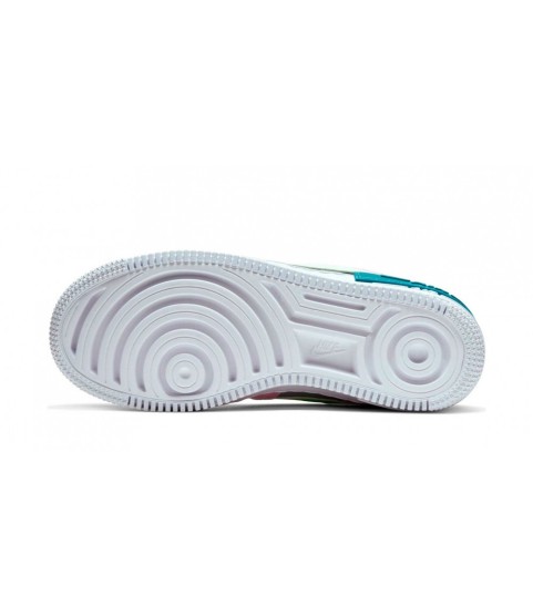Nike Air Force 1 Low Shadow Barely Volt Oracle Aqua - 293