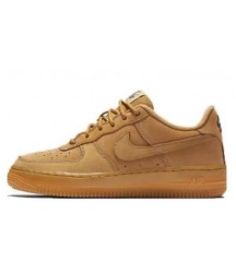 Зимние Nike Air Force 1 Low бежевые - 298