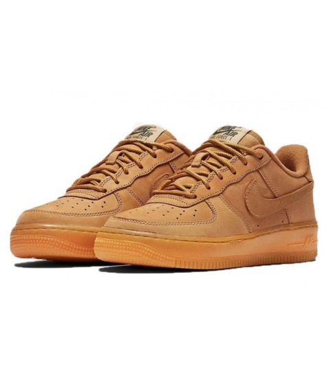 Зимние Nike Air Force 1 Low бежевые - 298