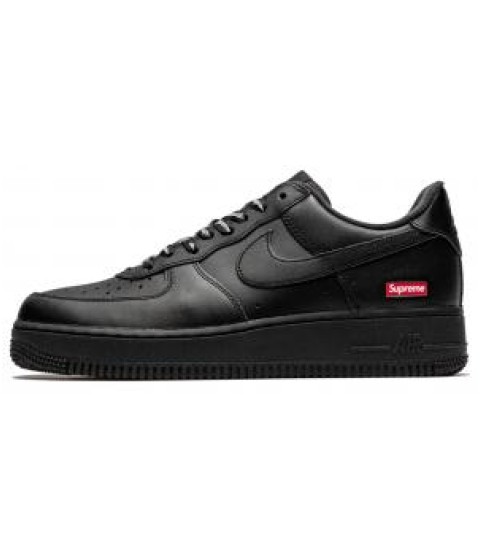 Nike Air Force 1 Low Supreme Mini Box Logo Black - 3