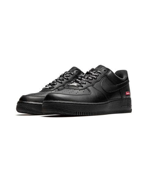 Nike Air Force 1 Low Supreme Mini Box Logo Black - 3