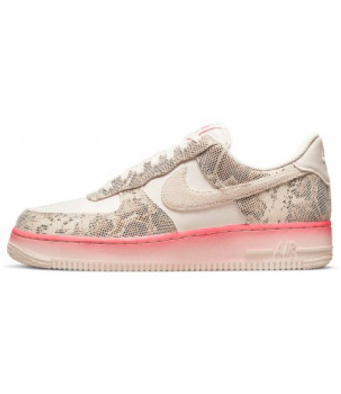Nike Air Force 1 Low Snakeskin Sail Pink Nebula - 300