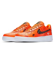 Nike кроссовки Air Force 1 Just Do It Orange - 303