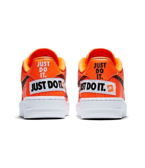 Nike кроссовки Air Force 1 Just Do It Orange - 303