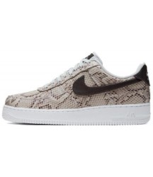 Кроссовки женские Nike Air Force 1 Low Snakeskin коричневые - 305
