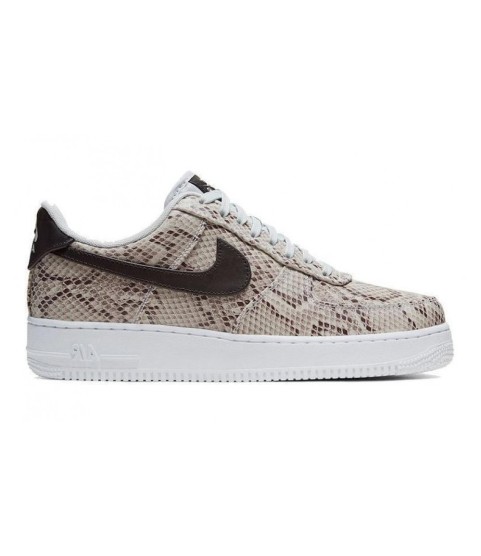 Кроссовки женские Nike Air Force 1 Low Snakeskin коричневые - 305