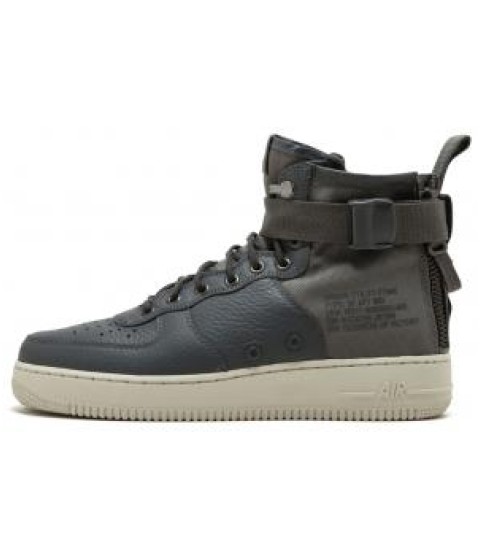 Nike кроссовки Air Force Middle SF AF1 Grey - 309