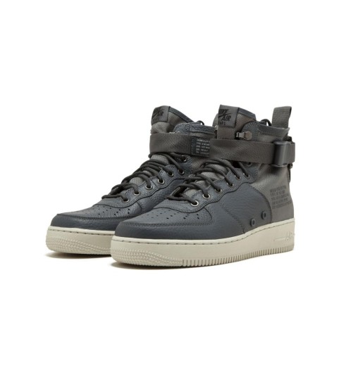 Nike кроссовки Air Force Middle SF AF1 Grey - 309
